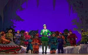 Sebastian Arcelus and Company of ELF @ BroadwayWorld Sebastian Arcelus and Company of ELF Photo